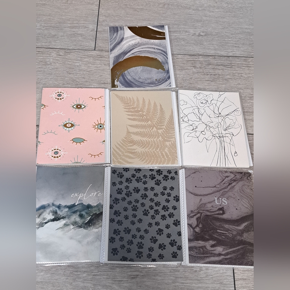 7 Pinnacle Frames Patterns Soft Brag Photo Album, 12 Pages and 24 photo pages